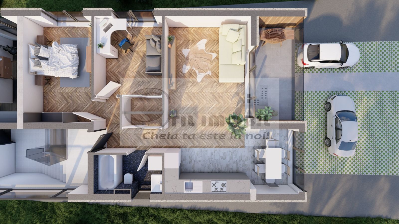 Apartament 3 camere - reper Lac Rediu - 75mp - 104.000Euro - Poză 11