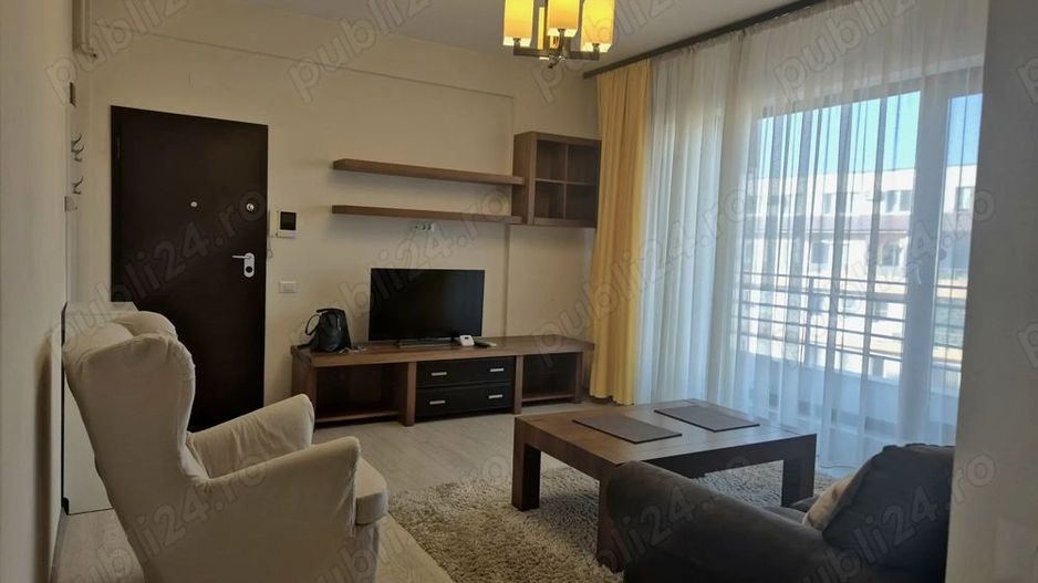Închiriez apartament 2 camere, Unirii, mobilat modern, centrală - Poză 2