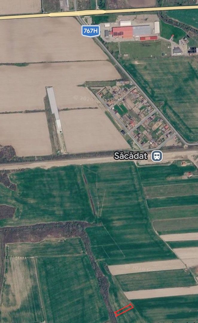 Teren Extravilan Sacadat - Poză 2