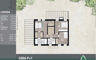 Vila 5 camere Pipera | 2 parcari | gradina - Poză 19