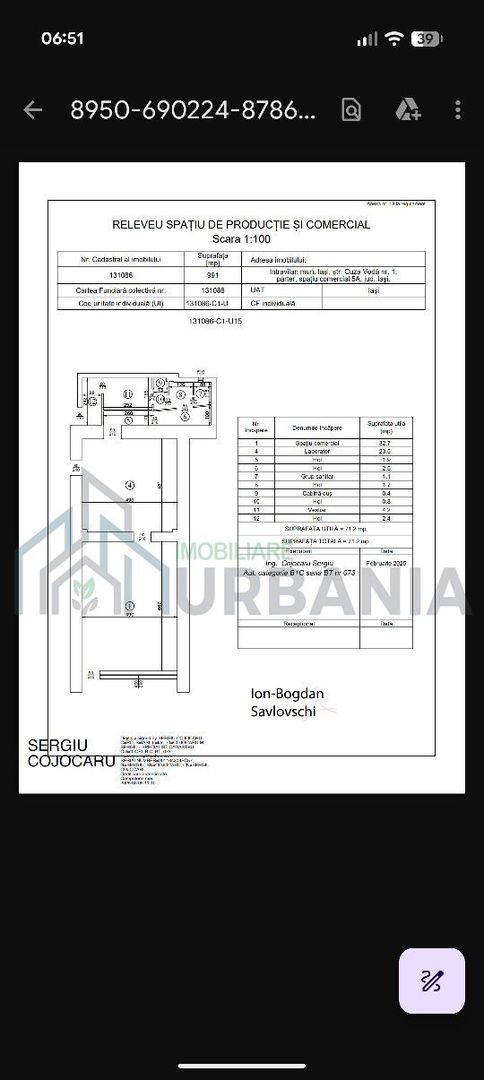 Oportunitate rara! Vad, ultracentral, str. Cuza Voda, 71mp - Poză 4