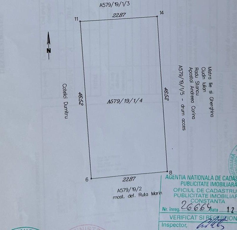 Teren Intravilan Plaja Corbu | 1.064 mp | Ideal Investiție - Schiță 3