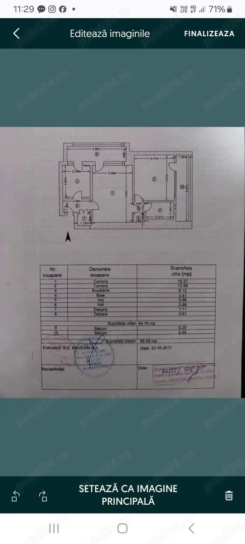 Apartament cu 2 camere, reamenajat în 3 camere - Poză 8