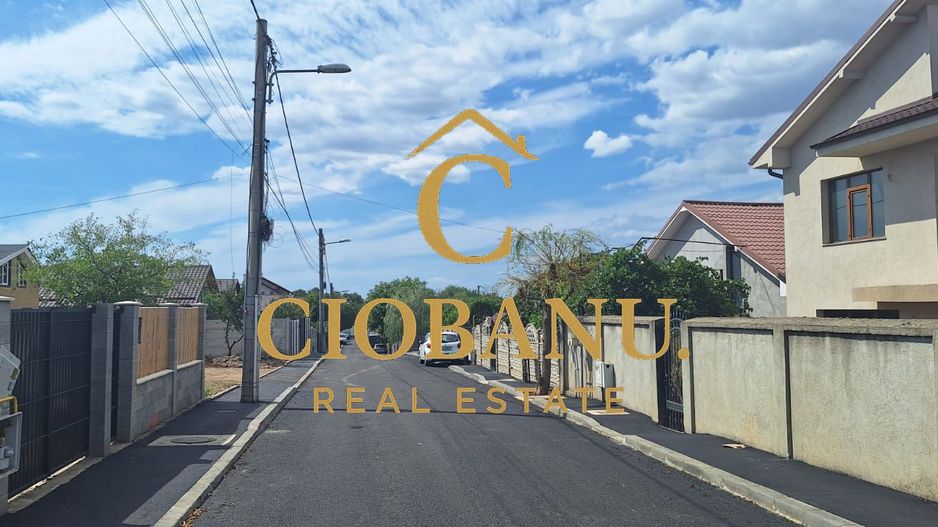 Teren intravilan imprejmuit cu gard de beton de vanzare - Poză 18