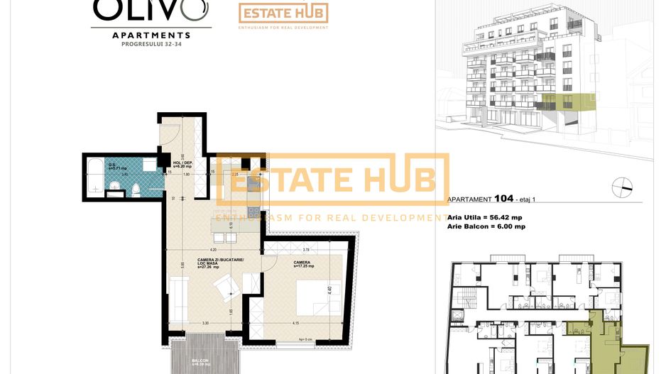 2 camere | de la dezvoltator | Langa Iulius Mall si FSEGA - Poză 5