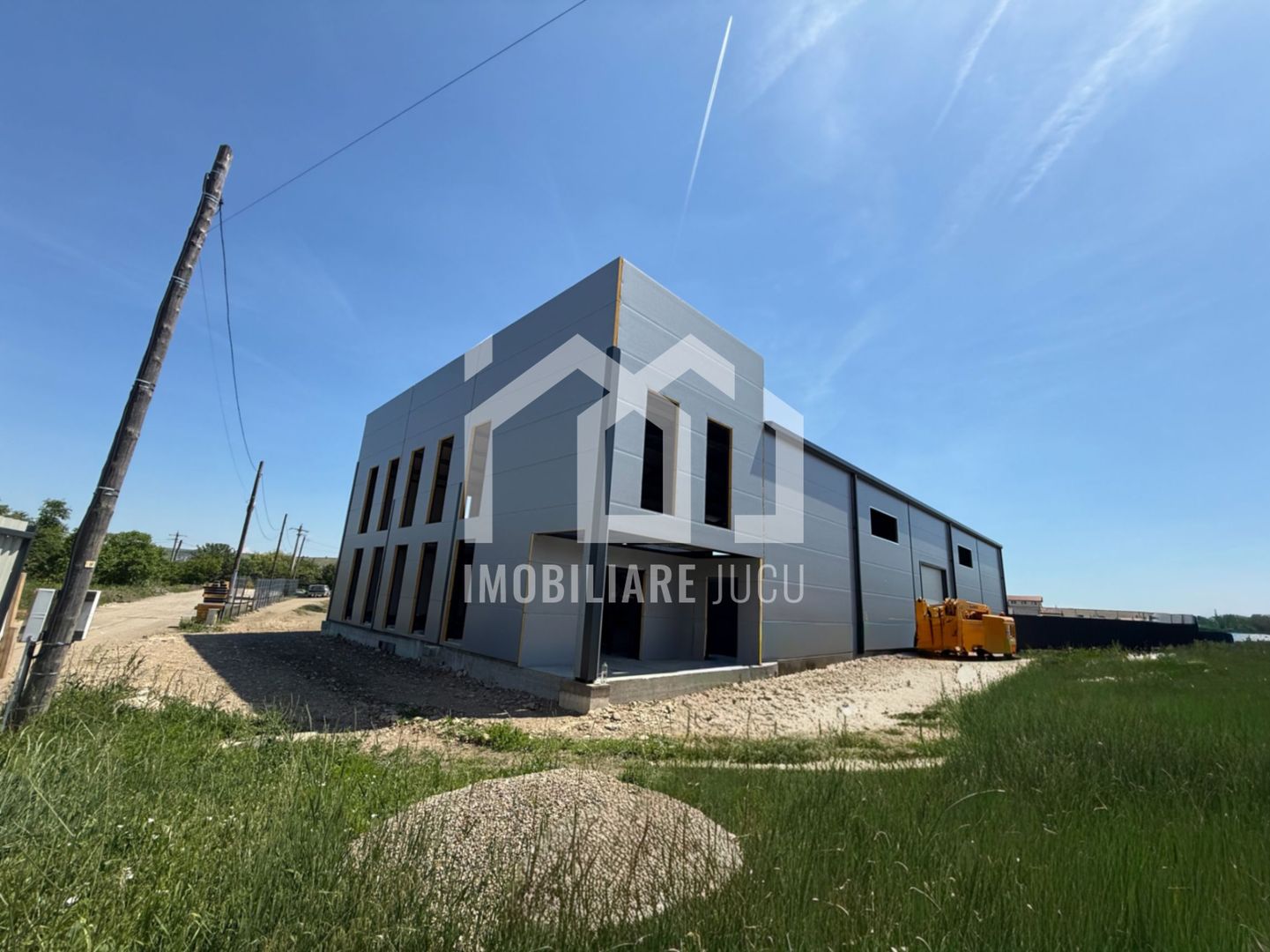 Hala + Birouri 600 mp Echipată | Jucu Industrial | Acces TIR | 3.800€ - Poză 2