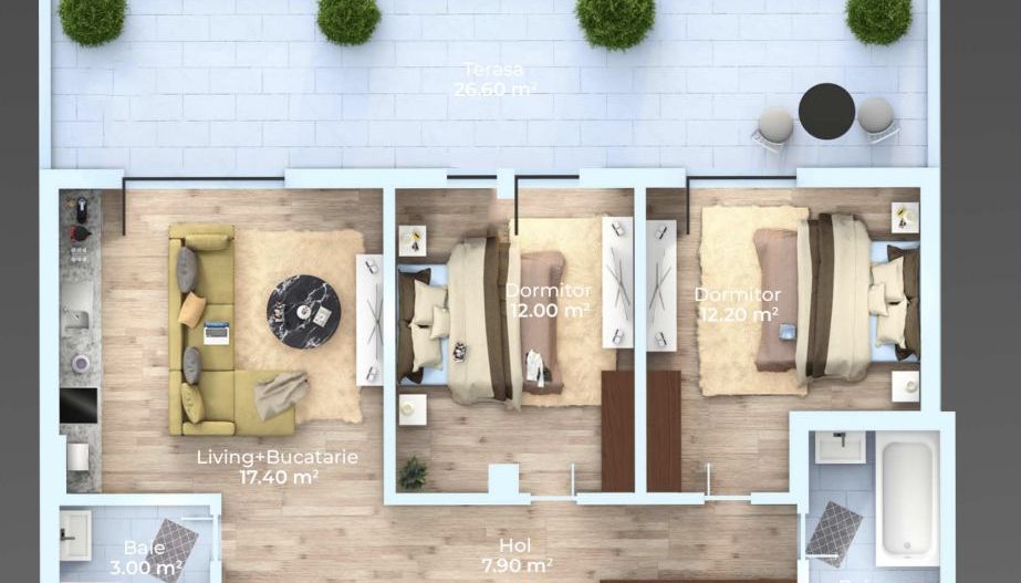 Ap. 3 camere,aproape metrou,FINALIZAT,Bonus substantial! - Poză 5