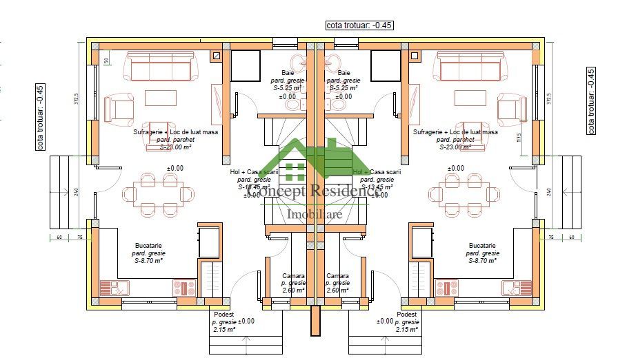 Duplex nou 2026, 127 mp utili – str. Sebeșului - Poză 4
