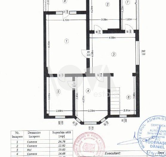 De închiriat: vilă Cotroceni - 12 camere - Louis Pasteur - Poză 9