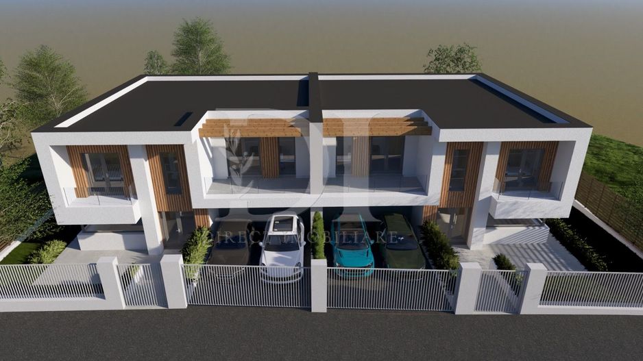 Teren cu autorizatie de constructie duplex in Feleacu / Cluj - Poză 1