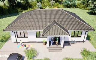 Casă cu 4 camere la roșu, teren 637 mp, toate utilitățile, Micești - Poză 7