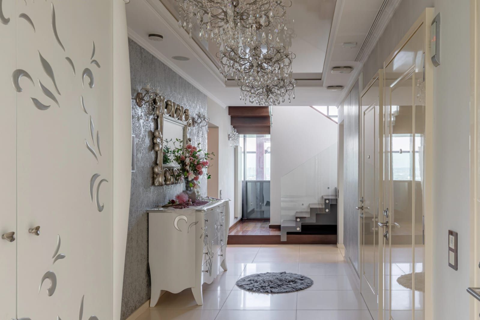 PENTHOUSE CU VEDERE PANORAMICA 258mp|| TERASE 215 MP || 3 LOCURI DE PARCARE - Poză 25