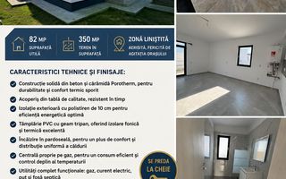 Casă modernă pe parter – Confort, eficiență și gata de mutare! - Poză 1