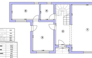 Casa individuala /carport/teren 450 mp, Poplaca - Schiță 8