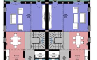 Duplex cu 4 camere si teren generos - Padurea Verde - Poză 3