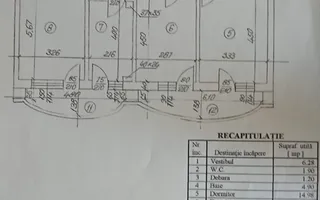 3 camere Splaiul Unirii | Radu Voda | Marasesti | bloc 1996 - Poză 20
