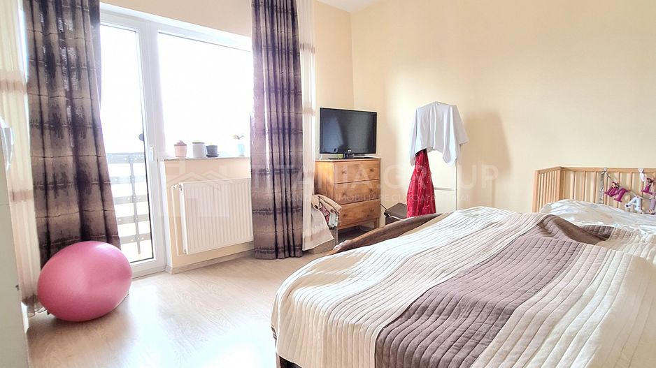 Apartament 2 camere cu vedere superba, modern mobilat+parcare, Coresi - Poză 9