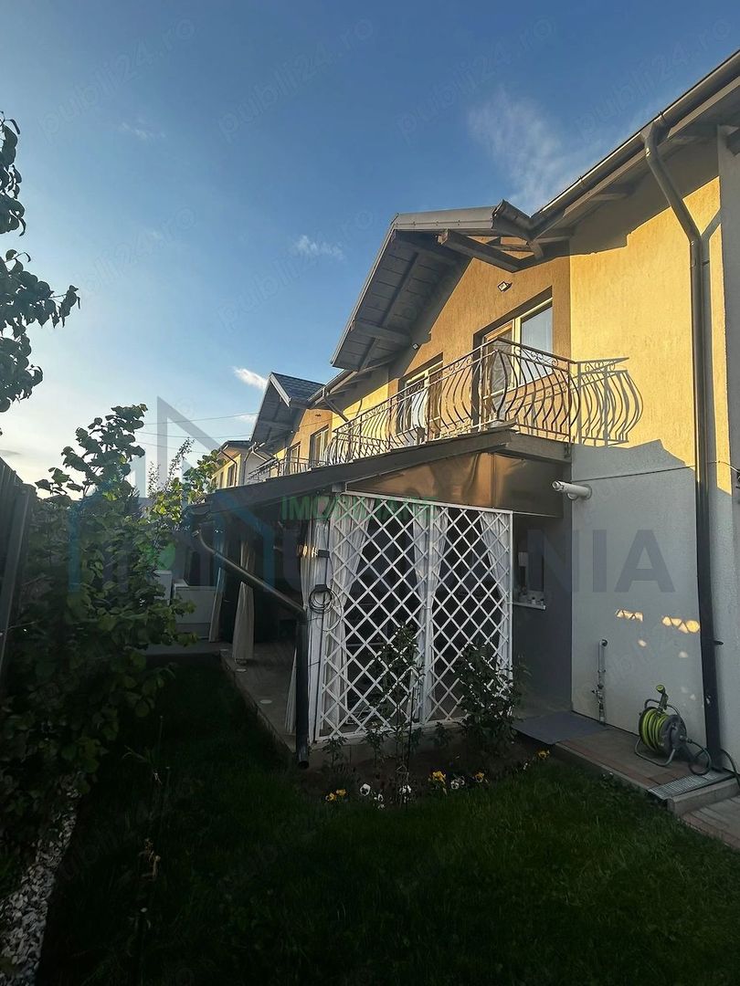 Duplex de vânzare, Valea Lupului, 93,2 mp, P+E+pod+terasă, str. fundaș asfaltată, panouri solare - Poză 1