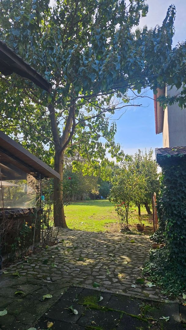 Casă și teren mare, cu ieșire la lac, lângă Mănăstirea Rebegești Crevedia - Poză 3