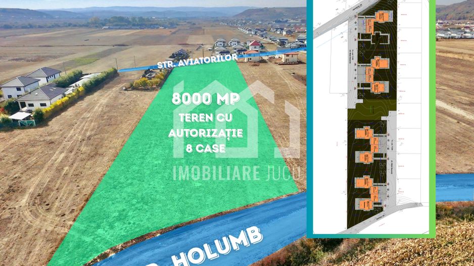 Proiect 8 case autorizate Jucu de Mijloc - Strada Aviatorilor - Poză 2