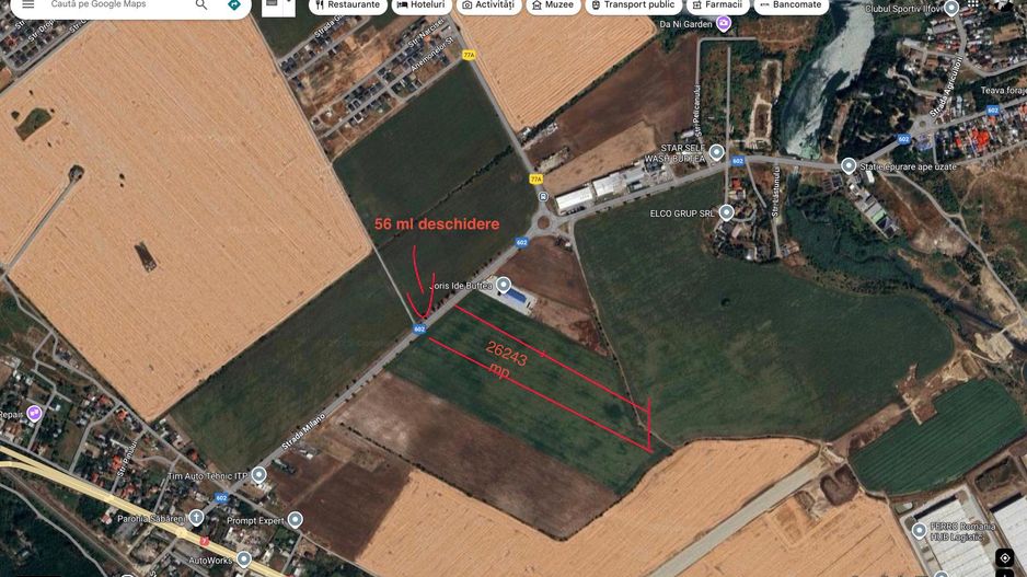 TEREN 26.500 mp -BUFTEA - INDUSTRIAL / COMERCIAL - Poză 9