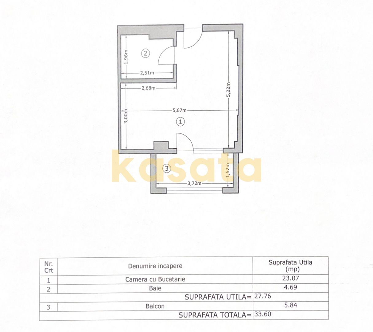Garsonieră - 2 Camere 🏡 | Militari Residence 📍| Parcare la Liber 🚗 - Schiță 9