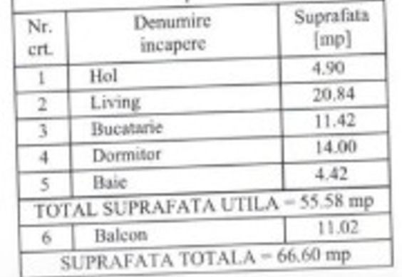 Apartament 2 camere,suprafata generoasa,loc parcare subteran - Poză 2