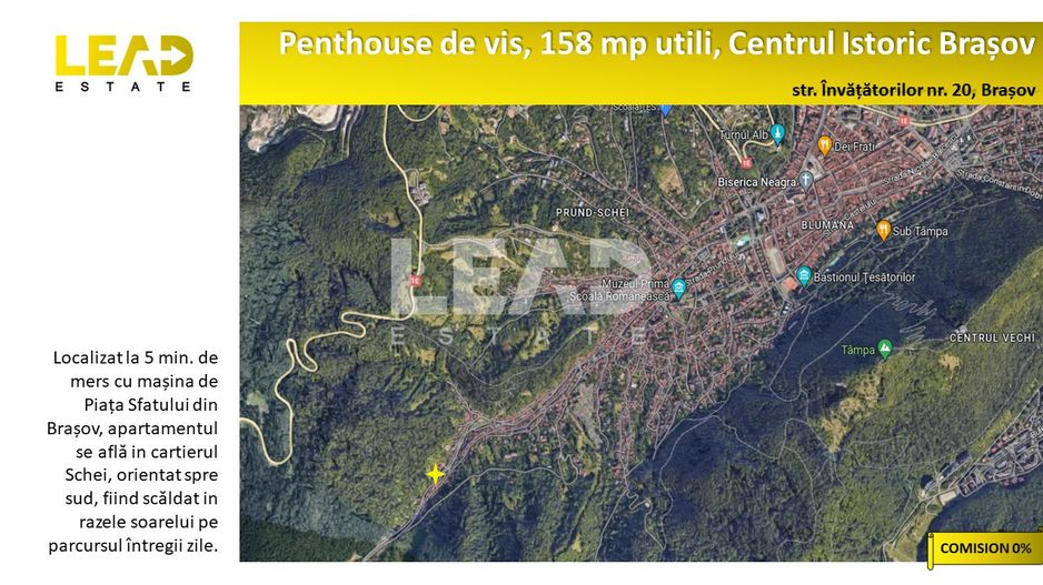 Lux si intimitate! Penthouse 158 mp, Centrul Istoric, Brasov - Poză 3