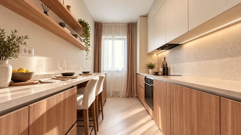 Chirie I Apartament 2 Camere I Mobilat Designer I Luminos I Parcare - Poză 11