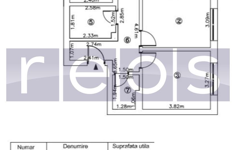 VANZARE APARTAMENT 3 CAMERE | LUX | BLOC NOU | UTILAT SI MOBILAT | - Poză 15
