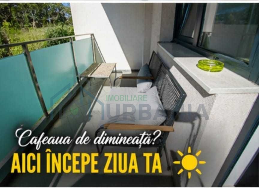 Apartament 2 camere, Bellevue Residence Copou, Iasi - 57 mp, mobilat, 2 balcoane - Poză 5