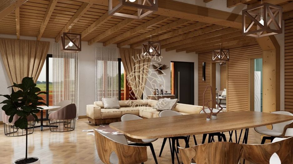 Pensiune Cabana 280 mp finisata foisor Colibita - Poză 4