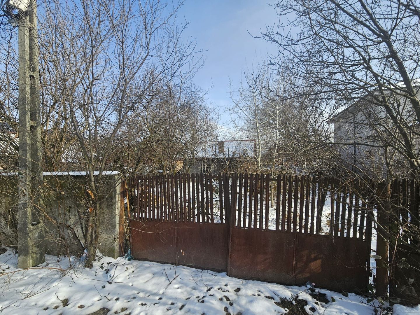 Teren 1053 mp cu deschidere 18 m – Războieni, str. Turcești - Poză 2