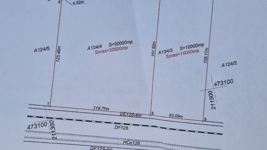 Teren 10.000 mp | Calea Urseni | Front 63 ml la asfalt | Utilitati - Poză 6