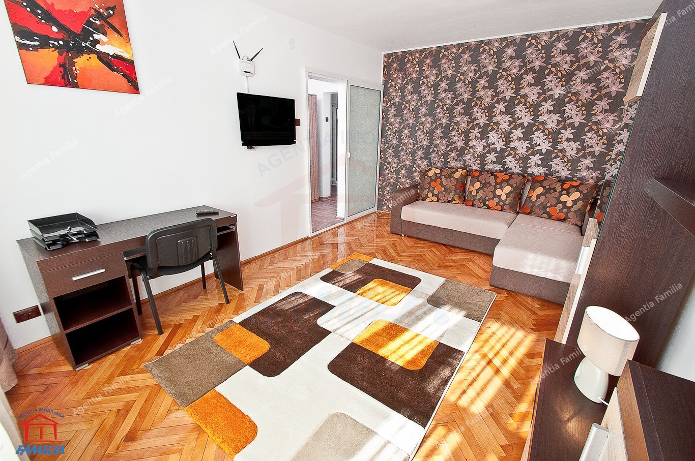 Apartament 1 cameră de închiriat, Centru - Poză 2