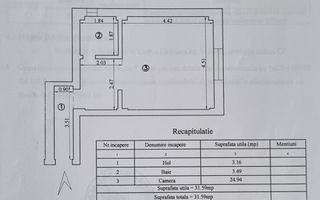Studio, bloc nou, intabulat, Tatarasi - 2 baieti - Poză 13