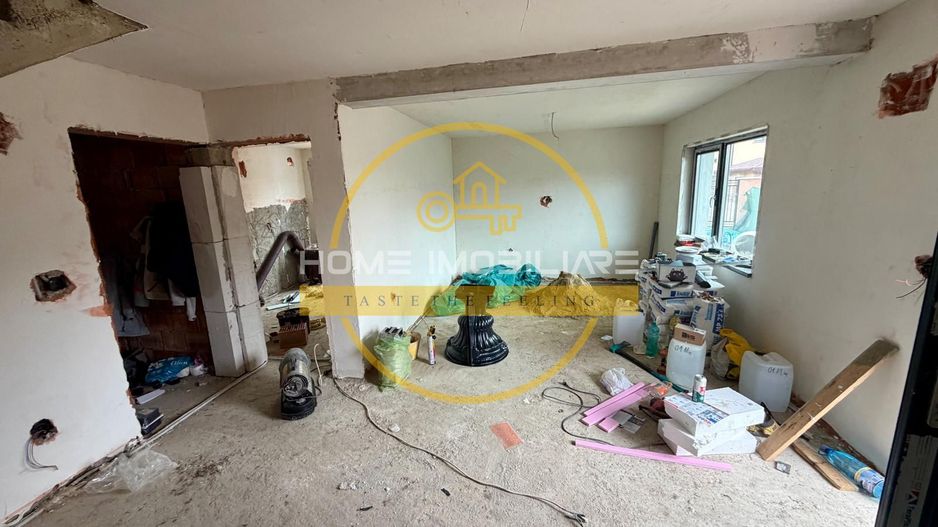 Duplex fără perete comun | 4 camere | 100 mp utili | 300 mp teren | Lunca Cetățu - Poză 13