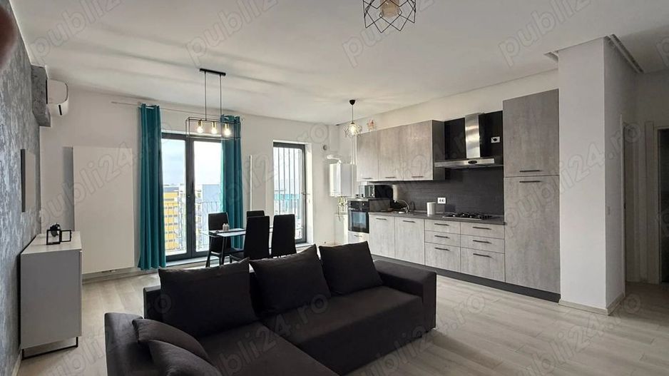 Apartament 2 camere lux, centrala proprie, lângă metrou Costin Georgian - Poză 2