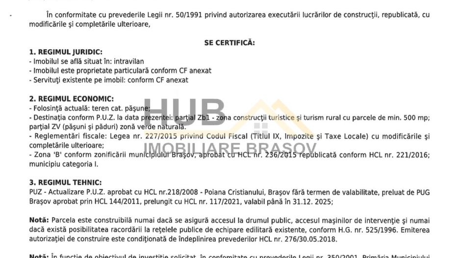 Teren deosebit pentru construire cu PUZ | Poiana Aviatorilor | 4.888 mp - Poză 9
