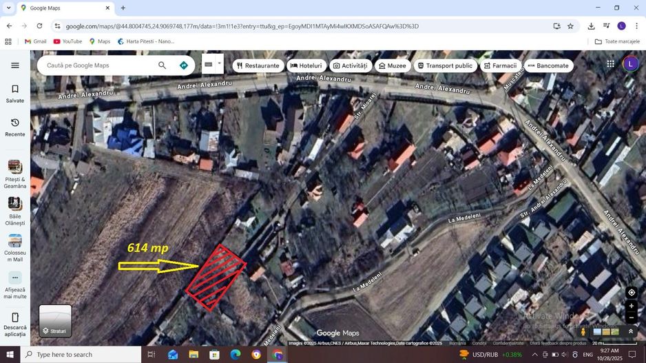 Teren intravilan Bradu, 600 mp - Poză 2