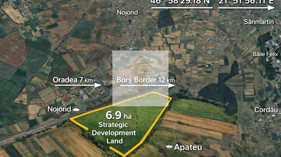 🏡 Teren ideal pentru investiție – Nojorid, Bihor - Poză 2