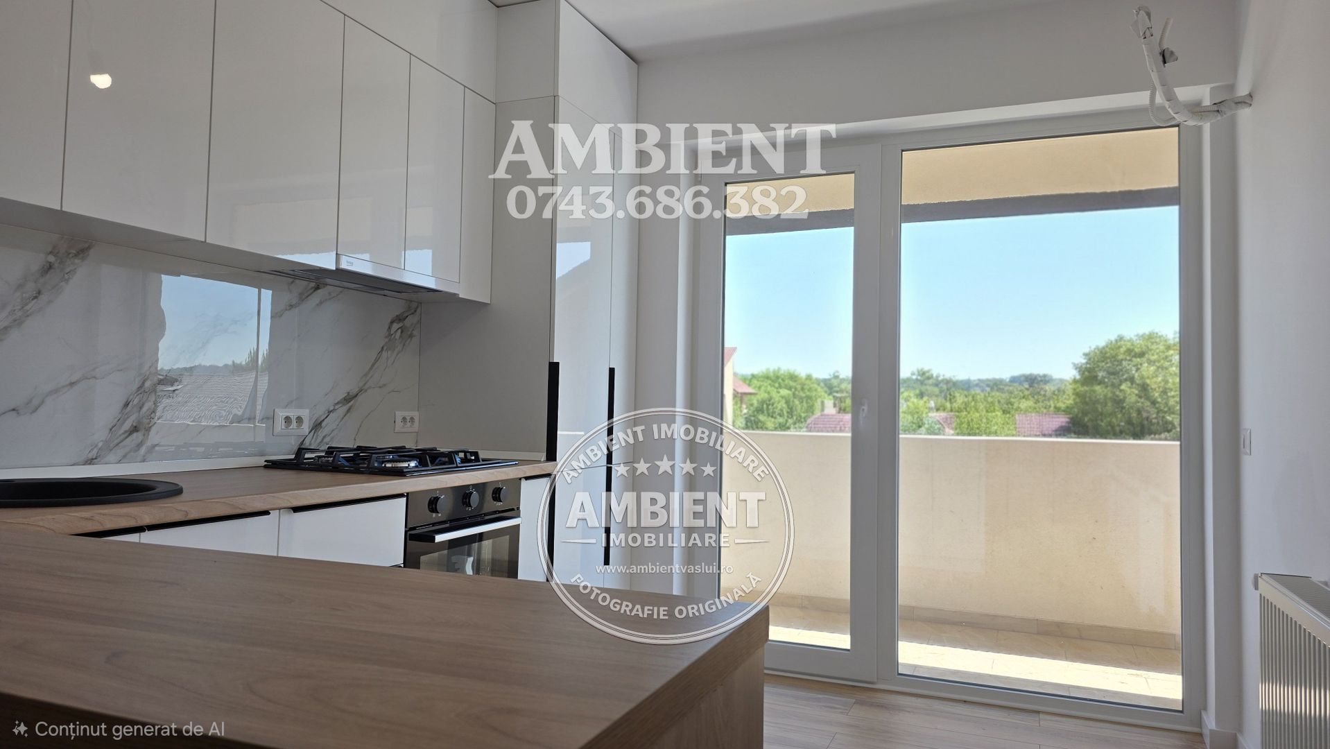APARTAMENT cu 2 camere, 53 mp, ETAJ 1, MOBILAT și UTILAT, Complex LOGICENT; - Poză 10