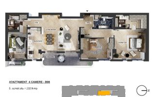 Apartamente 4 camere, Pipera, comision 0 % - Poză 11