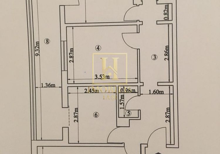 Apartament dec.3 camere si 2 bai, 76mp, 137500euro -Frumoasa - Poză 11