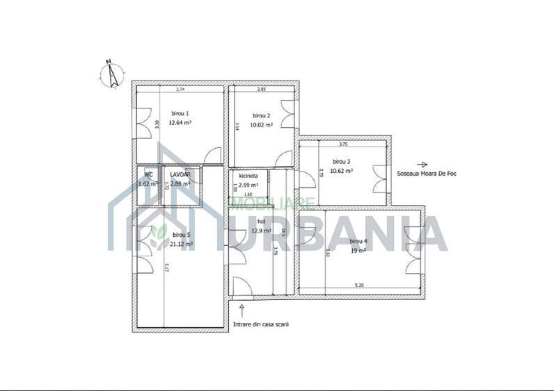 Apartament/Spatiu Birouri - Poză 3