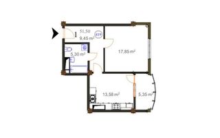Apartament 1 camera Ciocana - Poză 3