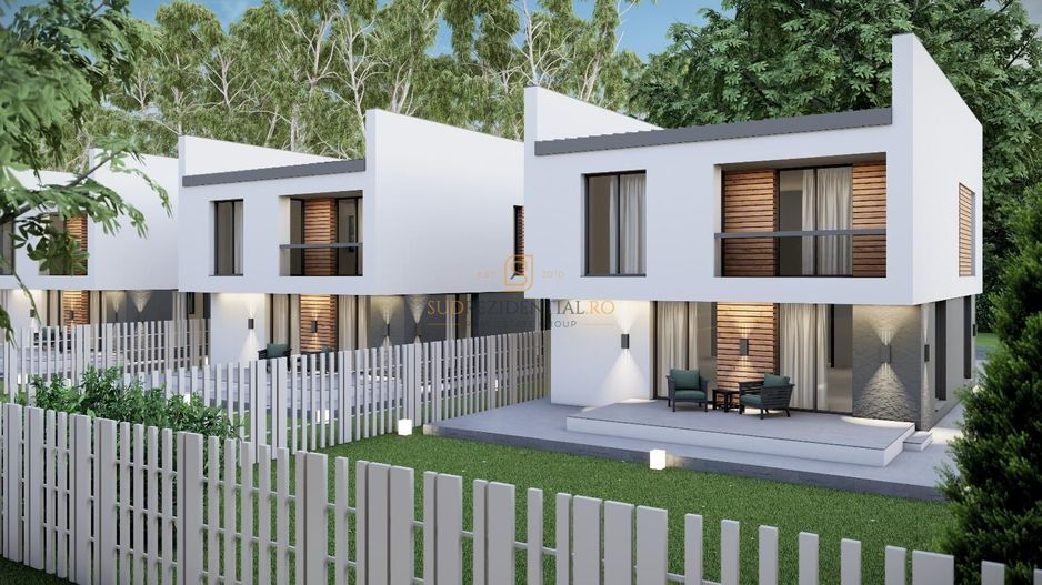 Vila individuala, 4 camere + dressing, finisaje de top, loc de parcare - Poză 1
