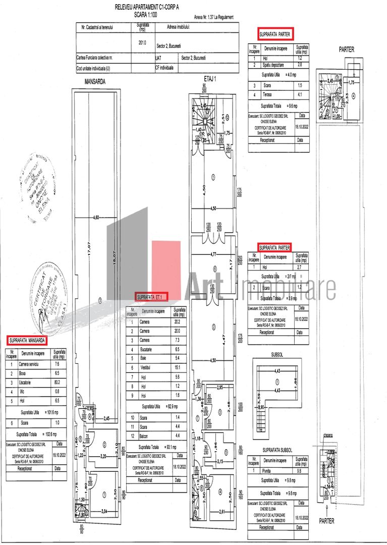 Spatiu 2 etaje in Vila cu 4 locuri parcare | zona Mosilor - Poză 9