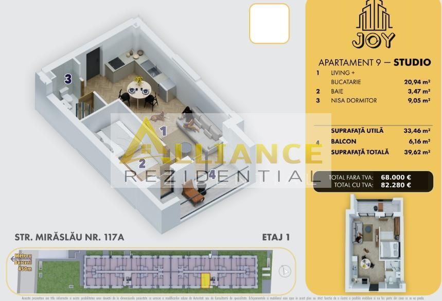 Metrou Berceni  APARTAMENTE Premium 2, 3 ȘI 4 CAMERE - Poză 15