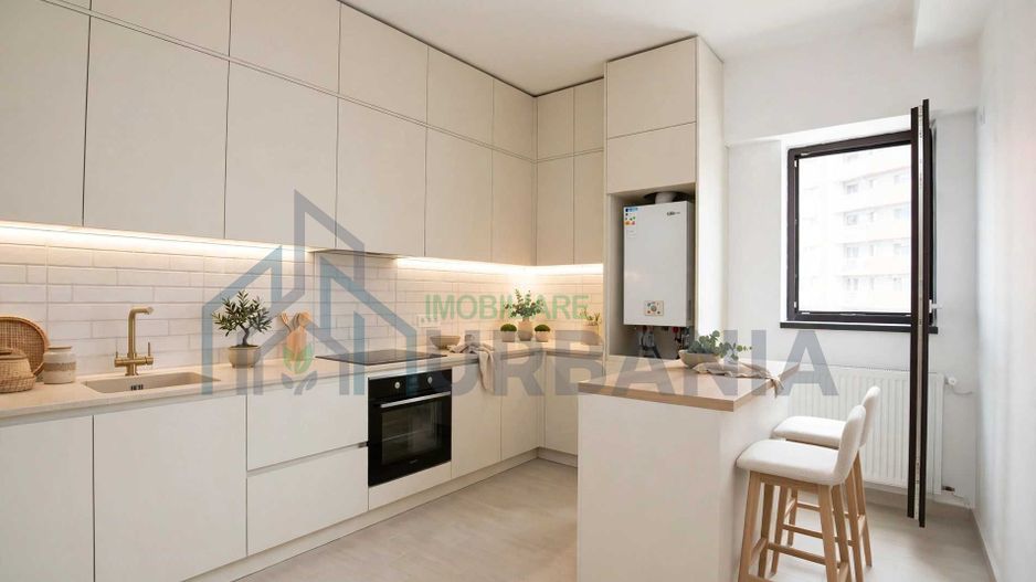 Apartament 3 camere, etaj 3/13, 2 băi, parcare și boxă, River's Towers, Iași - Poză 3